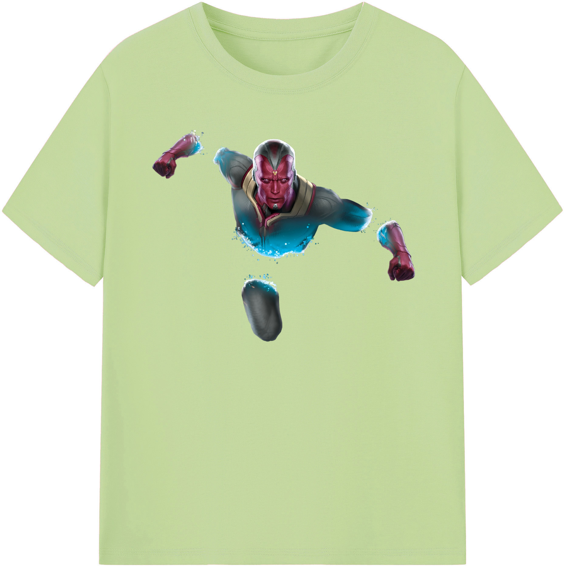 （画像用） アベンジャーズ The Avengers 綿100％半袖Tシャツ（フロントプリント）